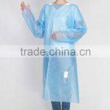 Single-use Thumb Loop or Elastic Type, Tie on the Waist CPE Isolation Gown thumbnail-3