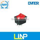 R-4-210-C5L-BR Dpdt Rocker Switch On/on thumbnail-1