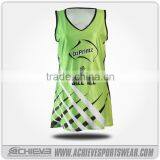 Girls Netball Jersey With Subimated Printings/Tennis Jersey thumbnail-1