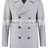 2016 OEM Design High Quality Men Custom Made Wool Coat thumbnail-3