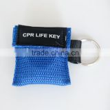 cpr face mask shield keychain first aid kit emergency kit