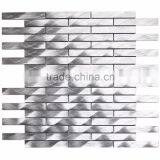 Dynamic Glint Small-scale Stainless Steel Mosaic