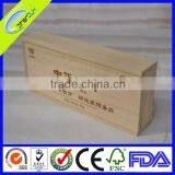 Sliding Unfinished Wood Box Pine Wood Box thumbnail-2