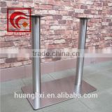 Hardware furniture legs of the table, stainless steel wire drawing bench, rectangular table feet