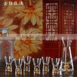 24K Floating Golden Flake 20ml Fancy Shaped Small Shot Glass thumbnail-4