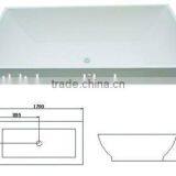 White Arcylic Bathtub for Bathtub Massage Bathtub thumbnail-2