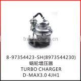 8-97354423-SH D-max Turbocharger 4JH1 3.0 8973544230