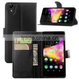 for Wiko Rainbow up Case, Litchi Design With Credit Card Sltos Wallet Stand Flip Leather Case for Wiko Rainbow up