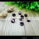 22L Laser Engraved Butterfly Pattern Resin Shank Button