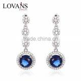 Custom Earring Zirconia Silver Wholesale Guangzhou Lovans Silver Jewelry Wholesale SED110W thumbnail-1