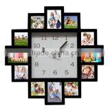 Wall Clock With 12 Pcs of Frame