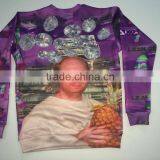 2015 Hot Design Wholesale Crewneck 3D Printing Sweatshirt Sweater thumbnail-1