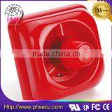 Red Strobe Siren Alarm 24vdc