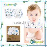 Hot Selling 100% Cotton Muslin Baby Bibs and Burp Cloths thumbnail-1