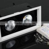 China Factory High Quality Led Power Supply Saa Approved 2*7w Led Grille Light thumbnail-2
