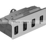 High-speed 4-Port USB 3.0 Hub With LED Indicators and Easy to be Fixed on the PC or Table thumbnail-5