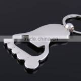 Key Ring Key Holder Metal Key Chain Foot Shaped Bottle Opener Keychain thumbnail-3