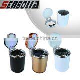 High Quality Car Ashtray With LED Light Vehicle Mounted Soot Cylinder Detachable Cleaning High Temperature Resistance Ashtray thumbnail-2