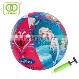 16 Inch Inflatable Fitness Yoga Gym Ball With Fabric Covered thumbnail-3