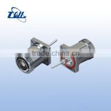 7/16 Din Type RF coaxial connector for 7/8'' flexible cable Low Pim adapters