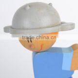 Wooden Ballerina Toys/toy Flowers Boy and Girl Wooden Music Box,Dancing Musical Box thumbnail-2