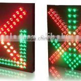 Glare New product Lane Control Sign/Red Cross Green Arrow/Traffic Signs Manufacturer