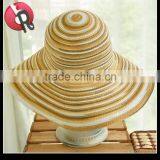 Clorful Rainbow Foldable 100% Paper Straw Braid Hat thumbnail-3