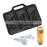 Vktech Bar Party Drink Ice Tray Cool Pistol Gun Ice Cube Style Ice Mold Ice Maker Mould