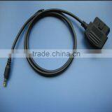 Wholesale price right angle OBDii male to DC cable OBD test tools