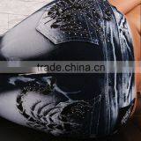 Sexy Scorpion Hipster Women Skinny Jeans New Stunning Look (LOTX006) thumbnail-2