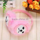 Knitted Animal Head Warm Earmuffs For Teen thumbnail-4