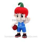 Custom made 3d face plush doll boy & make anime plush doll