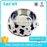 For Amazon and EBay Stores Melamine Stainless Steel Paw Print Pet Bowl Dog Bowl thumbnail-4