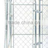 Large Outdoor Galvanized Chain Link Metal Dog Fence thumbnail-4