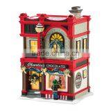 Customzied Color Glazed Painted Porcelain Ceramic Christmas Village thumbnail-1