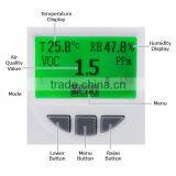 Wallmount Desktop Gas Detector Air Quality Meter VOC Tester Humidity Temperature Display Color Indicator thumbnail-6