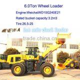 2016 Hot Sale 6ton ZL60 CE Wheel Loader thumbnail-1