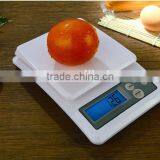 1000g/0.1g Household Kitchen Scale Glass Food Weight Apparatus thumbnail-1