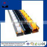 Metal Plate Roller Track With ABS Wheel Roller Track in Pipe Racking System