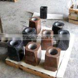 Black Granite Memorial Vases thumbnail-1