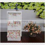 Exclusive High Quality Handmade Decorative Wooden Cabinet With Baskets Drawers thumbnail-4