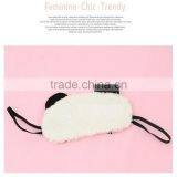 N182 Funny Plush Panda Animal Sleep Eye Mask thumbnail-1
