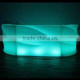 Hot Sale Commercial Garden Furniture Wireless Charger Light up Tables