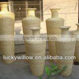 Tall Wicker Flower Vase Flower Baske thumbnail-1