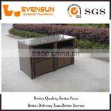 Simple Style Wicker Bar Stools Table And Chair thumbnail-4