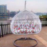 Garden Double Rattan Egg Chair thumbnail-4