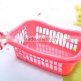 Wholesale MIni Cute Plastic Storage Basket Kitchen Accessories Wash Fruit Vegetable Sieve Storage Basket Dropping Water thumbnail-6