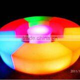 Flexible Shaped Led Lighted Rechargeable Led Bench Color Change Led Bench thumbnail-3