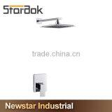 Star.aok Bathroom Shower Faucet Chrome Finish Single Handle Waterfall Shower Tap thumbnail-1