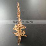 Creative Hollow Carving Christmas Wooden Christmas Tree For Decoration thumbnail-2